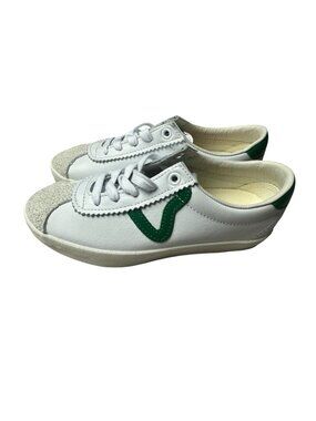 Vans Premium Sport Low 73 LX Skate Sneakers Shoes White Green M 4.5 / W 6 NWOB